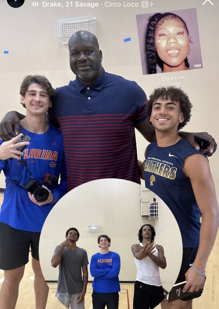 Kyle with Shaquille O’Neal — KVDVisuals