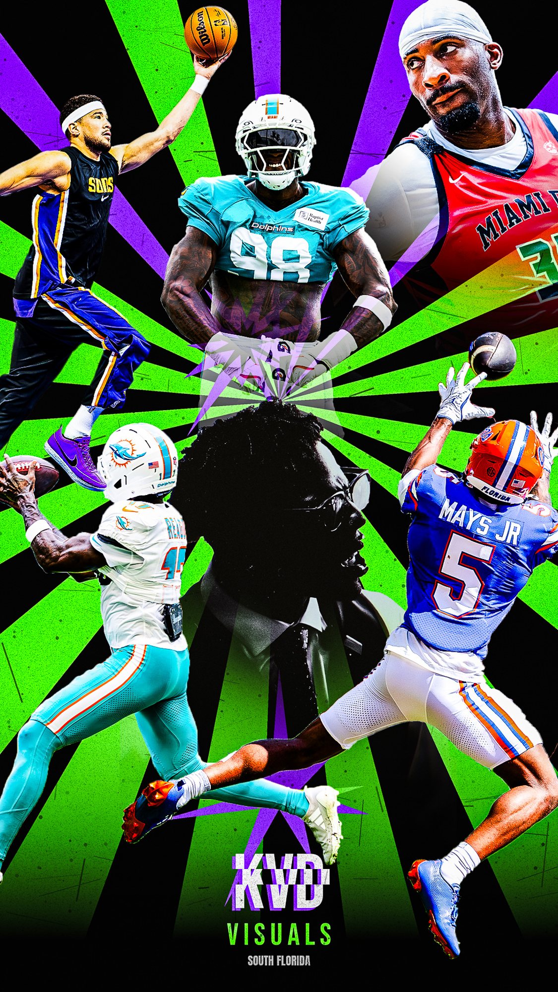 KVD Visuals South Florida sports graphic designed by Kyle DiDonato