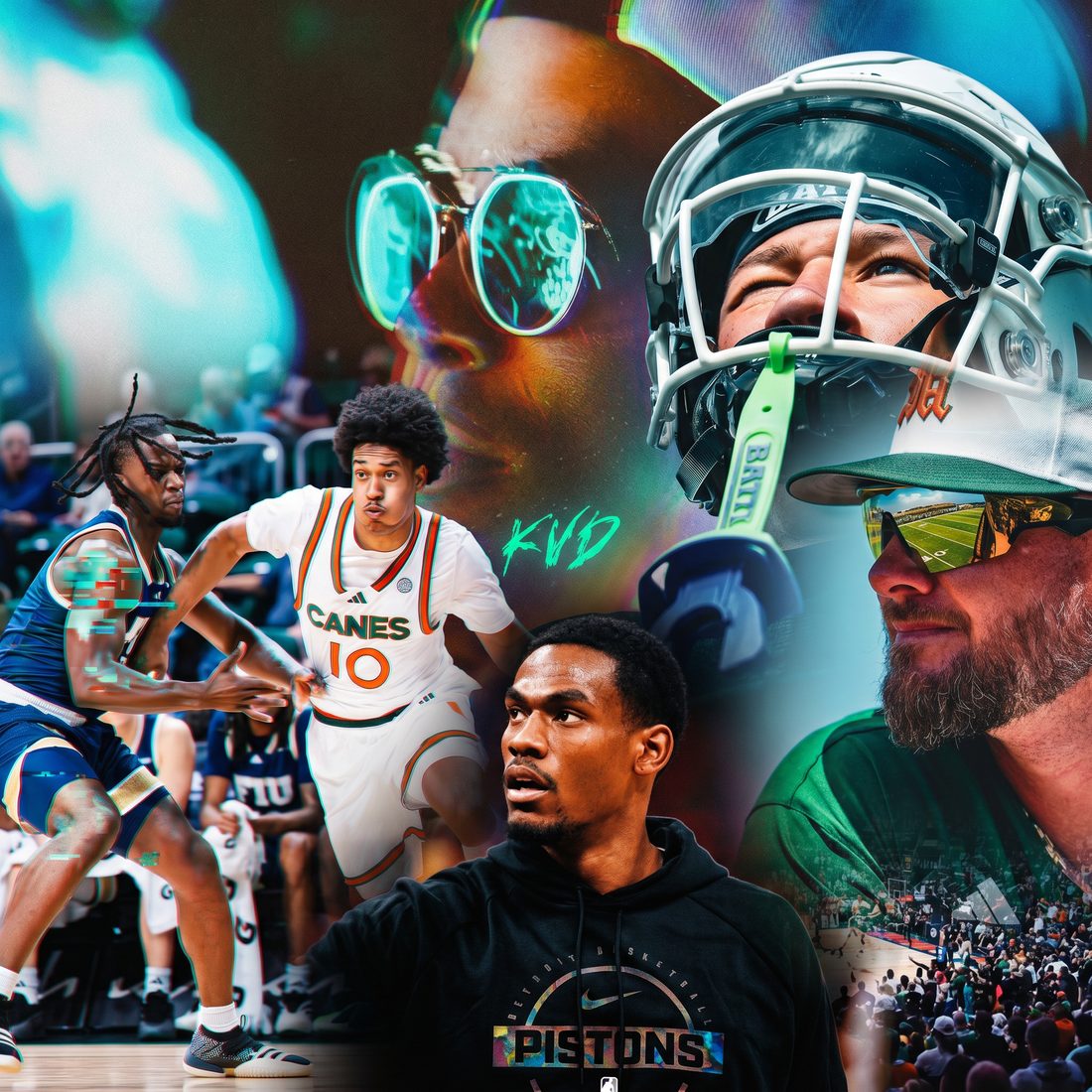 KVD roster collage