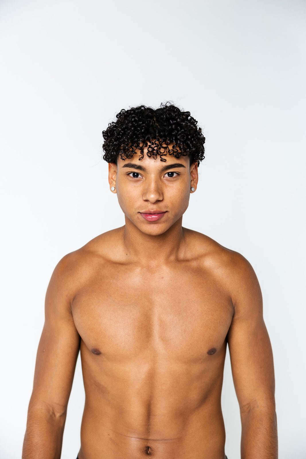 Studio portrait photography by KVDVisuals