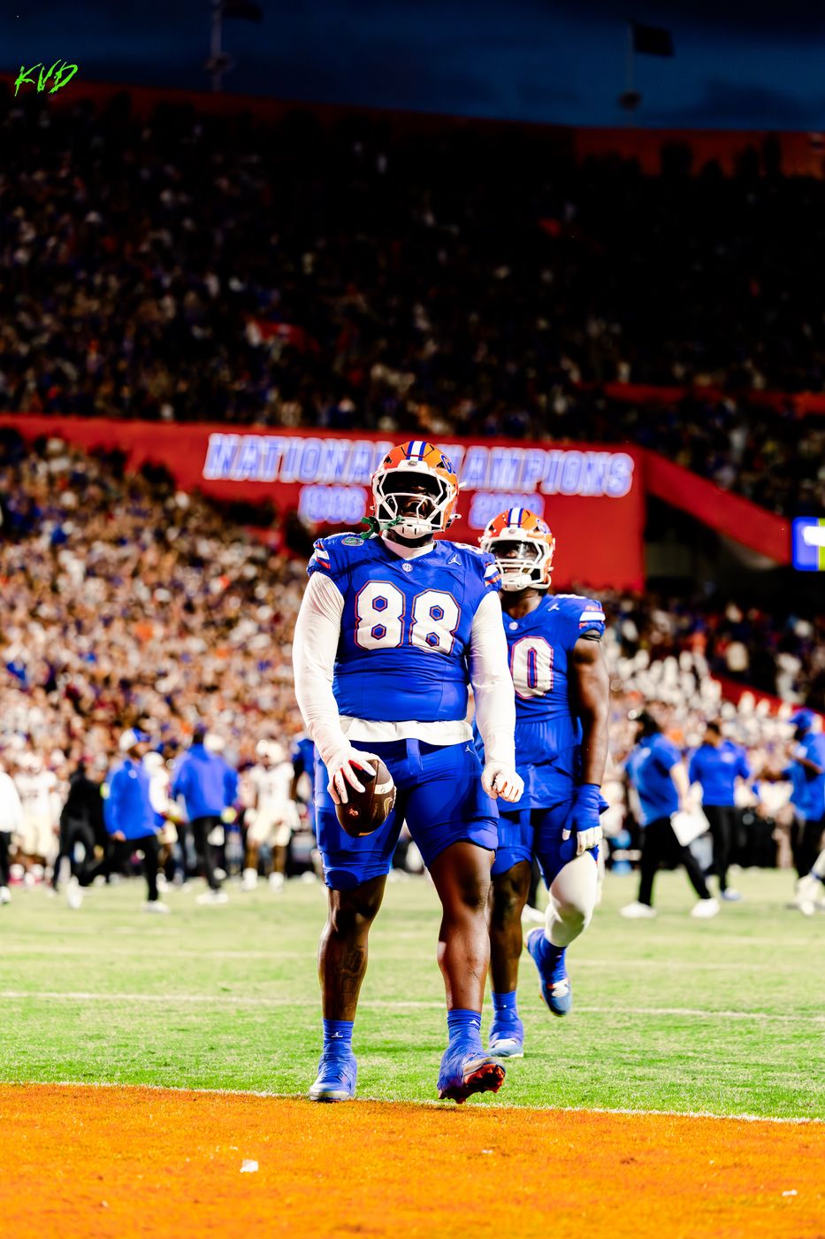 UF Football photography